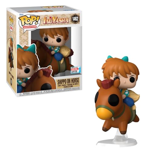 Shippo riding a brown horse vinyl figure, number 1462, beside its window box