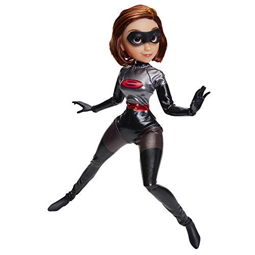 The Incredibles 2 Elastigirl Action Figure 11” Articulated Doll in Deluxe Silver Costume and Mask