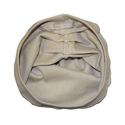 Betty Dain Stretch Terry Cloth Turban, Beige