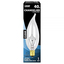 Load image into Gallery viewer, Feit Electric 40CFC 40-Watt Incandescent Flame Tip Bulb
