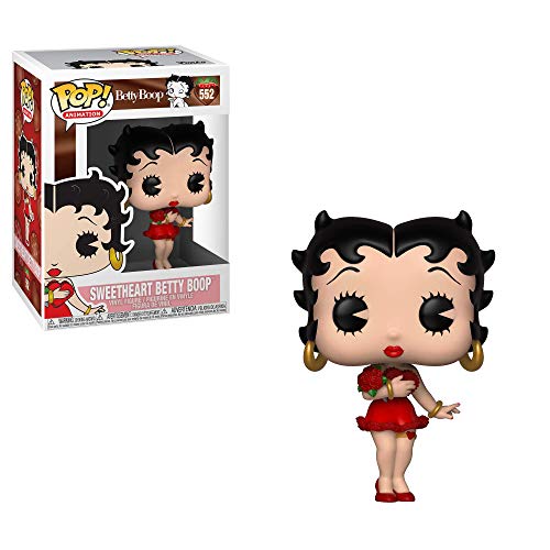 Funko Pop! Animation: Valentine Betty Boop Toy, Multicolor