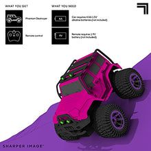 Load image into Gallery viewer, SHARPER IMAGE RC All Terrain Phantom Destroyer Toy Car, Off Road Action Rugged Roll Bar Design, Quick Response 2.4 GHz Wireless Remote Control, Built-in Radio Frequencies for Racing, Great for Kids
