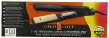 Load image into Gallery viewer, Gold &#39;N Hot Professional Ceramic Straightening Iron, 1-1/2 Inch
