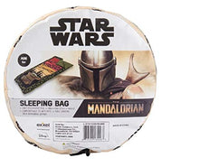 Load image into Gallery viewer, Exxel Outdoors Star Wars Mandolorian Sleeping Bag The Child Baby Yoda Disney Multi Use as Blanket
