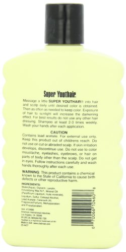 Youthair Super Creme Hair Dressing for Men and Women, 10 Ounce