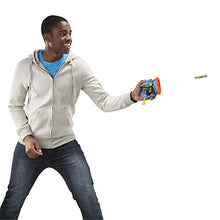 Load image into Gallery viewer, NERF Microshots Overwatch Lucio Blaster -- Includes 2 Official Elite Darts -- for Kids, Teens, Adults
