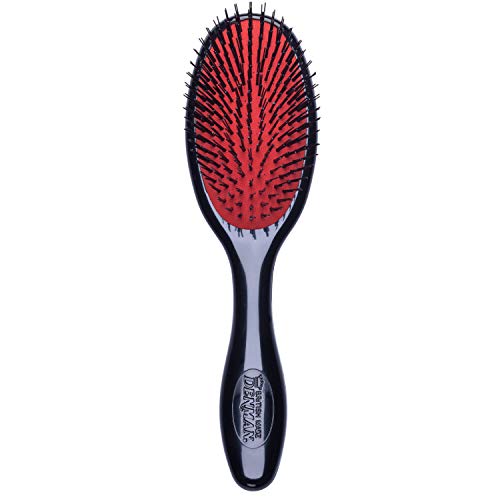 Denman Small Hair Extension Brush for Detangling Natural & Synthetic Hair Extensions & Wigs, D80S