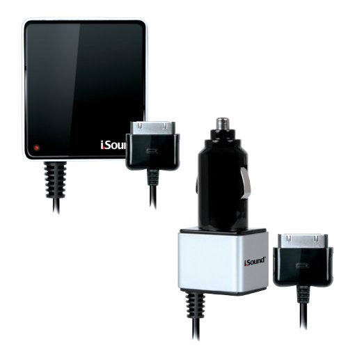 iSound 2.1A Wall and Car Charger Pro for Apple devices using 30 PIN connector