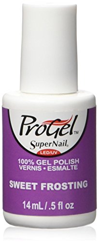 Bottle of bright purple ProGel gel polish, 14 ml