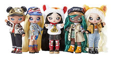 Load image into Gallery viewer, Na! Na! Na! Surprise Glam Series 2 Erika Featherton - Patriotic Eagle-Inspired 7.5&quot; Fashion Doll with Blonde Hair and Metallic Clip-on Eagle Purse, 2-in-1 Gift, Toy for Kids Ages 5 6 7 8+ Years
