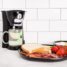 Load image into Gallery viewer, The Mandalorian Single Cup Coffee Maker with Mug- Cup of Baby Yoda Joe
