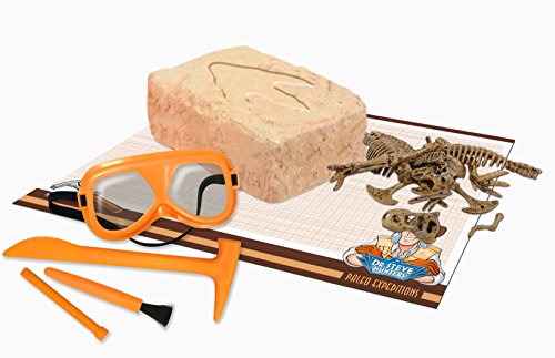 Uncle Milton Dr. Steve Hunters Paleo Expedition Dino Dig Excavation Kit Scientific Educational Toy