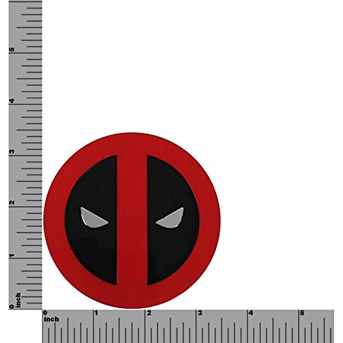 CHROMA Deadpool dcldpsymcar Deadpool Color Symbol Chome Car Emblem
