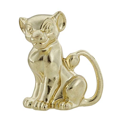 Gold young Nala cub token from Monopoly The Lion King