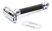 Load image into Gallery viewer, MERKUR Black Handled MK-30C Double Edge Safety Razor
