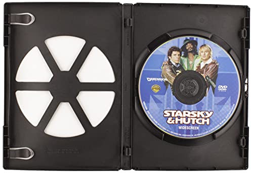 Open Starsky and Hutch DVD case with the widescreen disc inside