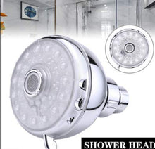 Load image into Gallery viewer, SecureTheTech Color Changing LED Shower Head Rainfall High Pressure Color Changing Shower Head
