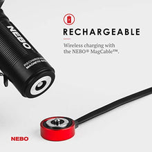 Load image into Gallery viewer, NEBO SWYVEL 1000-Lumen Rechargeable Flashlight: Compact Rechargeable EDC lighthas a90 Degree Rotating Swivel Head; 5 Light Modes; Smart Power Control - 6907 , Black
