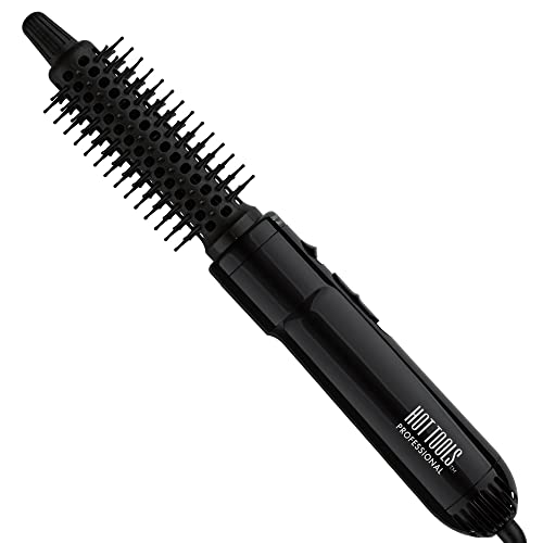 Hot Tools Pro Artist Hot Air Styling Brush | Style, Curl and Touch Ups (1”)