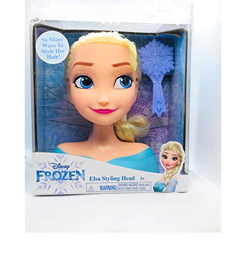 Frozen Disney Elsa Styling Mini Head 7 Inches