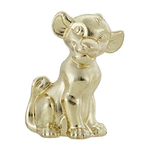 Gold young Simba cub token from Monopoly The Lion King