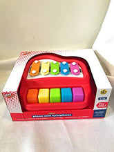 Load image into Gallery viewer, Play Right 2 in 1 Piano &amp; Xylophone Toddler Toy

