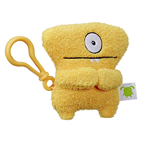 Hasbro Uglydolls Wedgehead to-Go Stuffed Plush Toy with Clip, 5