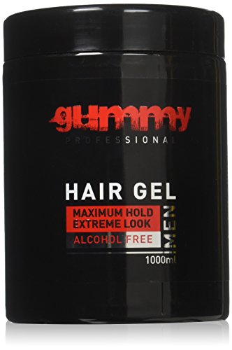 Gummy Alcohol Free Hair Gel, Red, 35 Ounce