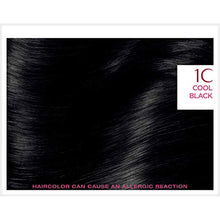 Load image into Gallery viewer, L&#39;Oreal Paris Excellence Creme Permanent Hair Color, 1C Cool Black, 100 percent Gray Coverage Hair Dye, Pack of 1
