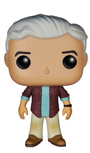 Funko Pop Frank Walker figure with grey hair, plaid shirt and khaki trousers