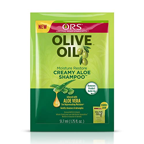 Organic Root Stimulator Olive Oil Creamy Aloe Shampoo, 1.75 Ounce