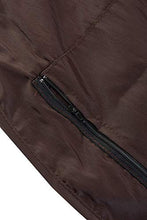 Load image into Gallery viewer, A Size Above Big &amp; Tall Vented Mesh Back Barber Vest, Chocolate Brown, 2X
