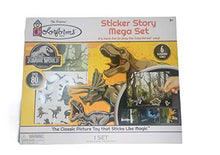 Load image into Gallery viewer, Peachtree Plaything Colorforms Sticker Story Mega Set Mickey Mouse, Trolls World Tour, Disney Princess and Jurassic Park (Jurassic World)
