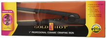 Load image into Gallery viewer, Gold N&#39; Hot GH3010 Professional Ceramic Crimping Iron, 1 Inch GH3010
