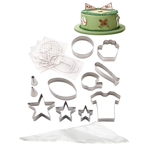 Cake Boss Cake Decorating Kit, Sports, Stainless Steel