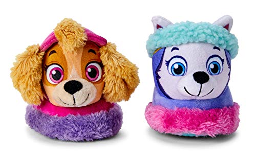 Nickelodeon Girls' Paw Patrol Skye Everest Slippers (7-8 Toddler) Multi