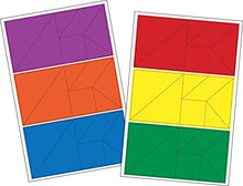 Load image into Gallery viewer, Barker Creek Learning Magnets, Tangrams, Magnetic Manipulatives Strengthen Math, Spatial Relationship, Patterning, Geometry, Problem Solving Skills…and More! 42 Magnets per Set (2305)
