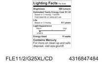 Load image into Gallery viewer, GE Lighting 47484 Energy Smart CFL 11-Watt (40-watt replacement) 500-Lumen G25 Light Bulb with Medium Base, 1-Pack
