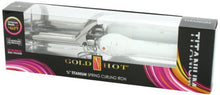 Load image into Gallery viewer, Gold &#39;N Hot Professional Titanium Spring Curling Iron, 3/4 Inch GH3111
