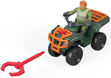 Load image into Gallery viewer, Fisher-Price Imaginext Jurassic World, ATV &amp; Technician

