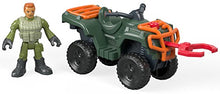 Load image into Gallery viewer, Fisher-Price Imaginext Jurassic World, ATV &amp; Technician
