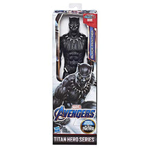 Load image into Gallery viewer, Avengers Marvel Endgame Titan Hero Series Black Panther 12&quot; Action Figure, Brown/A
