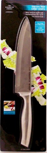 The Sharper Image 8-Inch Chef Knife Stainless Steel