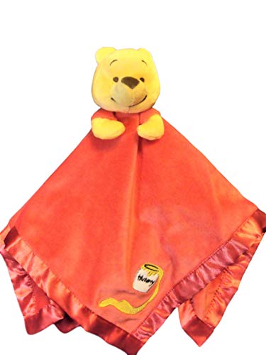 Disney Baby Winnie the Pooh Plush Cuddler Soother Blanket Red