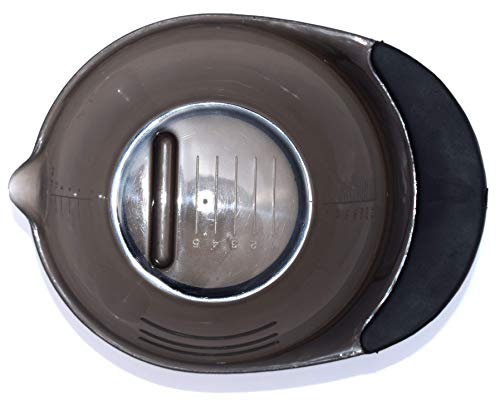 Underside of the charcoal tint bowl showing the non-slip base