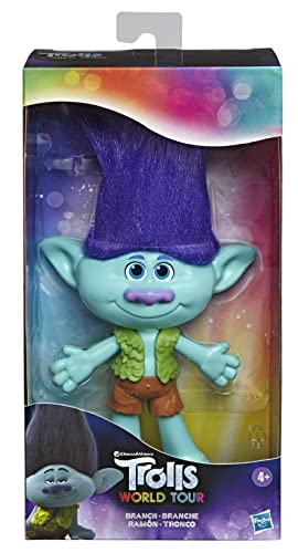 Trolls World Tour Branch doll in its window box