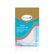 Load image into Gallery viewer, Amope GelActiv Invisible Gel Heel Cushions Insoles for Women, 1 pair, Size 5-10

