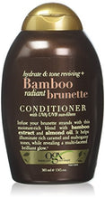 Load image into Gallery viewer, OGX Hydrate &amp; Tone Reviving + Bamboo Radiant Brunette Conditioner, 13 Ounce
