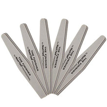 Load image into Gallery viewer, Nail Tek The Finisher File, Professional Double-sided 240/400 Grit Nail File to Shape and Smooth Acrylic, Gel, and Natural Nails, Nail Polish Remover, Must-Have Manicure and Pedicure Kit Tool, 6 Pack
