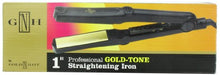 Load image into Gallery viewer, Gold &#39;N Hot Gold-tone Straightening Iron, 1 Inch GH3002
